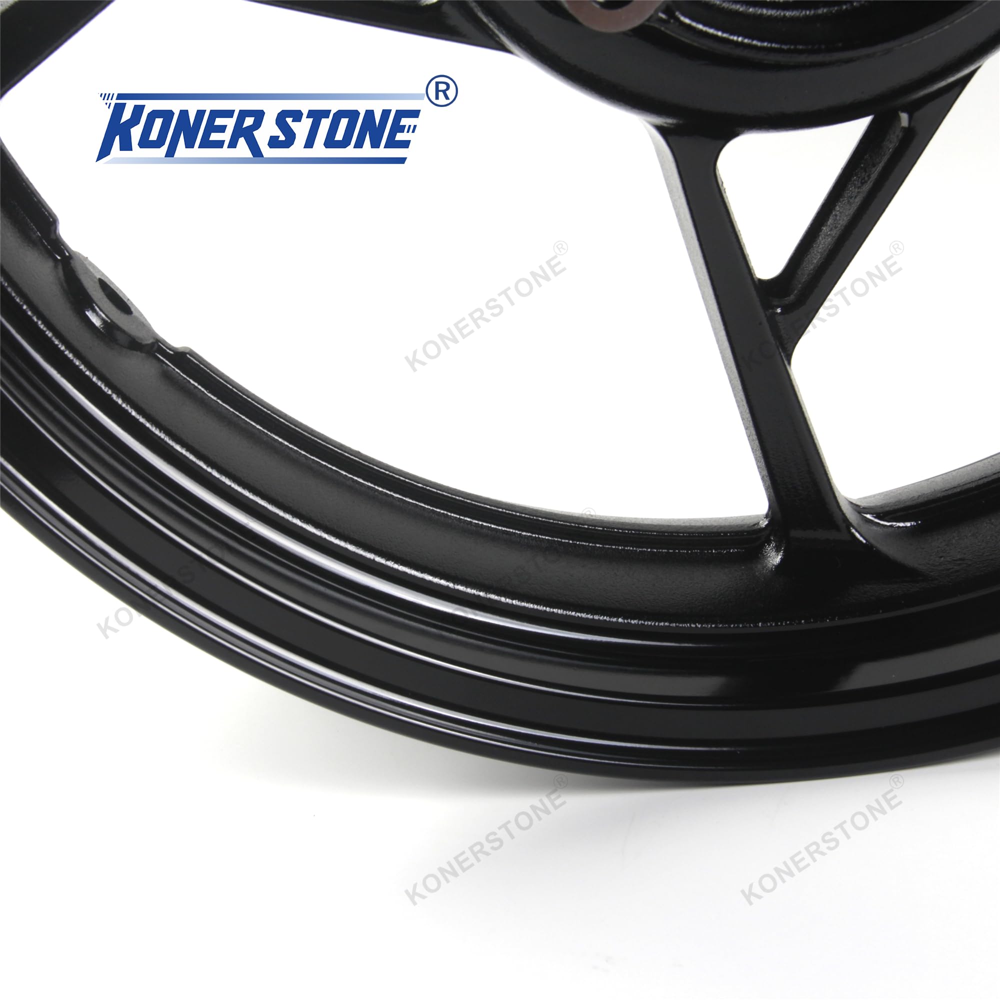 43.2 cm felgi tylne do Ninja 500 Ninja 500SE Z500 Z500SE 2024 koło motocyklowe Ninja 400 akcesoria czarny połysk