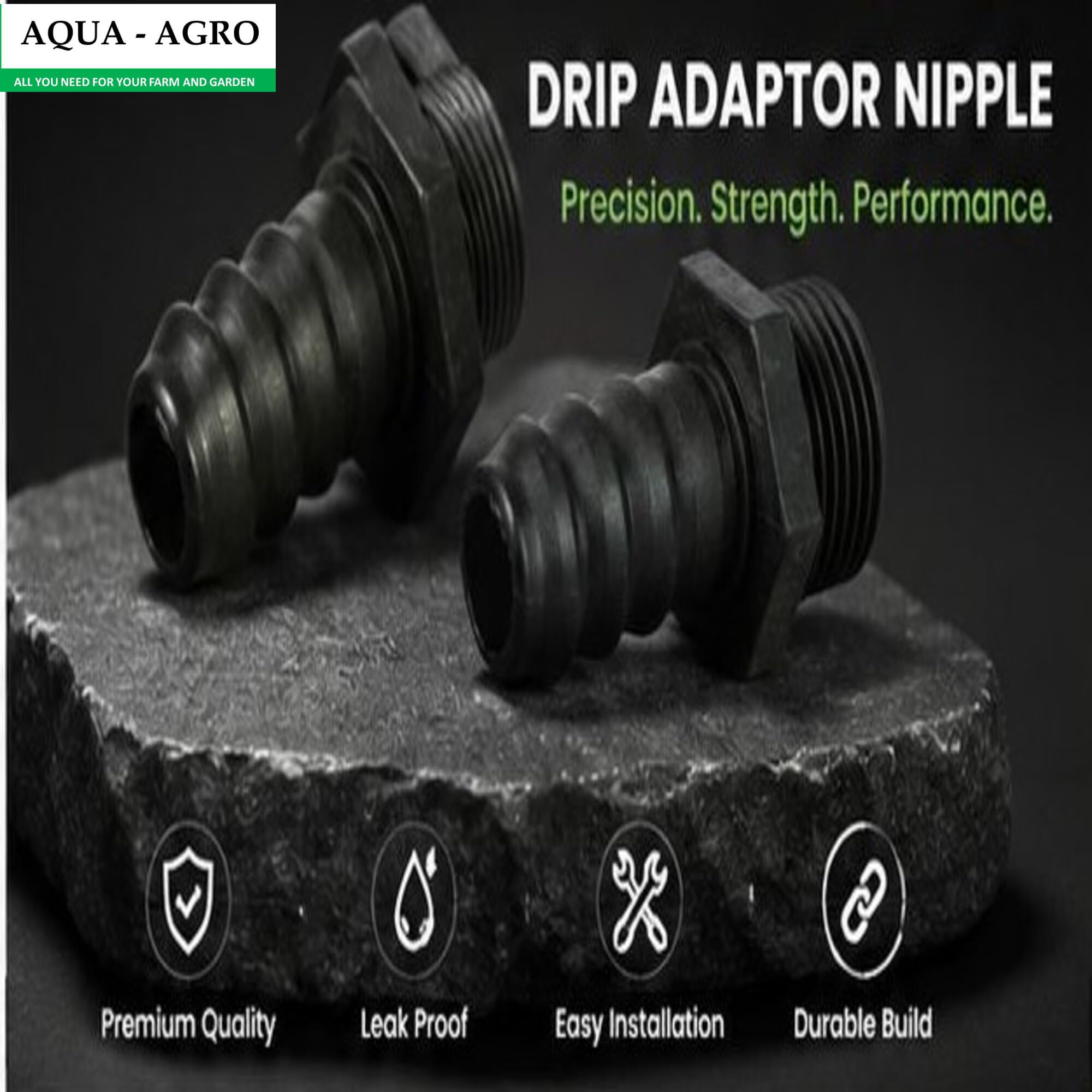 Drip Irrigation Adapters - Leak-Proof Connectors -2
