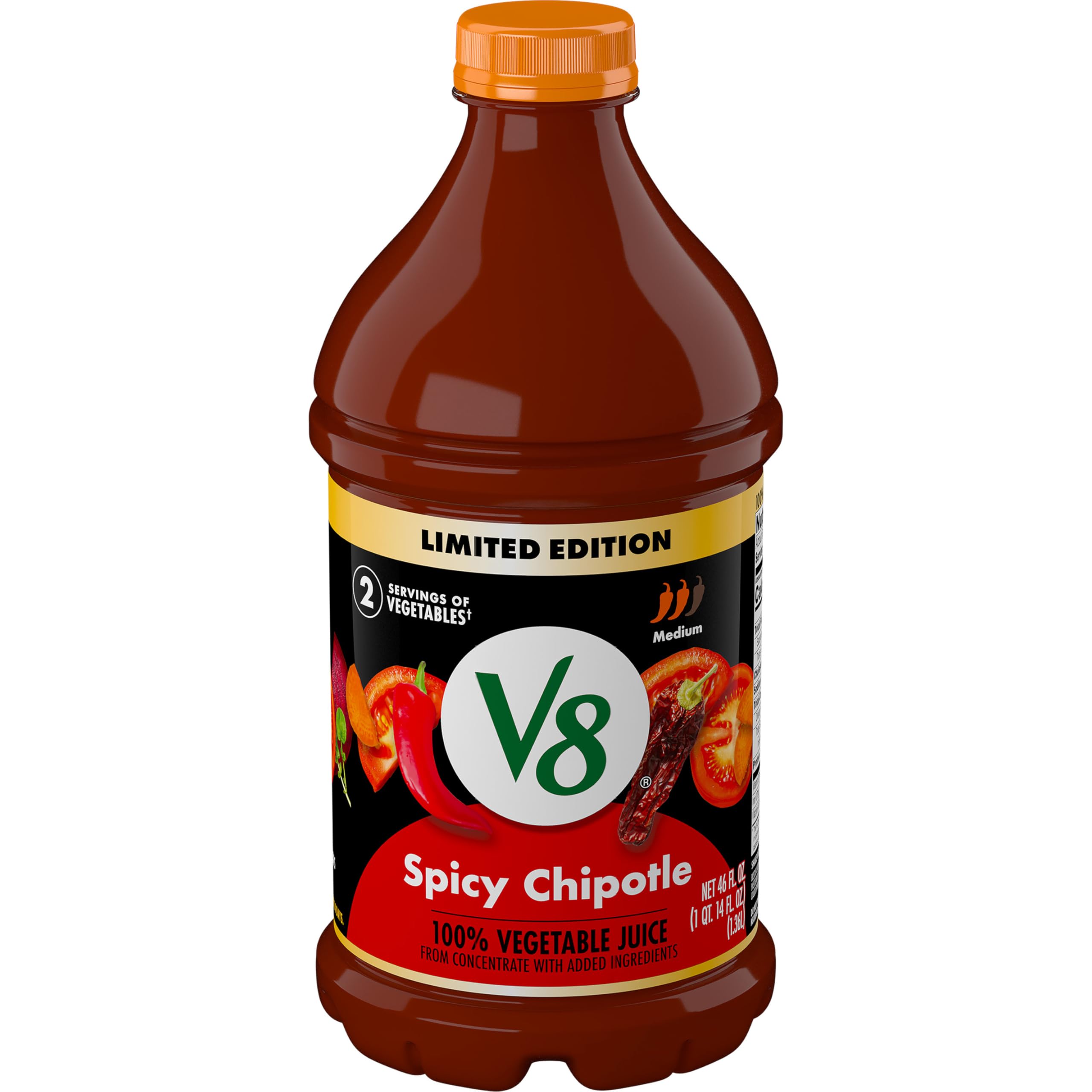 DIET BUTCHER NOILL TAPPEI championボディ Amazon.com : V8 Spicy Chipotle 100% Vegetable Juice, 46 fl oz