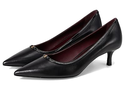 Tory Burch Double T Buckle Kitten Heel Pumps 45mm Women