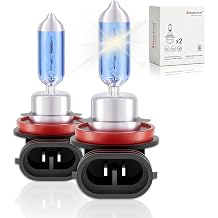Sinoparcel H8 Halogen Fog Light Bulb 3800K Warm White Balanced 2PCS