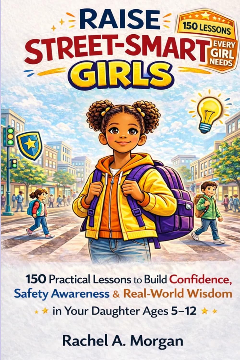 Raise Street-Smart Girls: 150 Practical Lessons to Build Confidence, Safety Awareness, and Real-World Wisdom in Your Daughter Ages 5–12