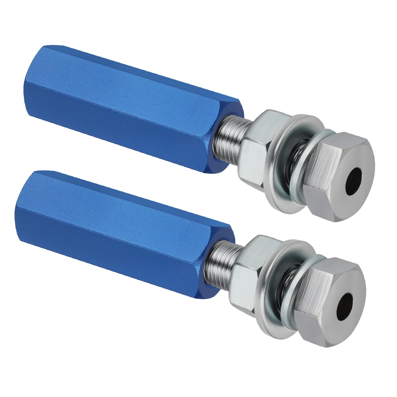 M MATI 2Pcs Quick Release Flag Pole Holder Blue Hold 1/4'' Flag Poles for ATV UTV Motorcycle Dirt Bike All Year-picture-10