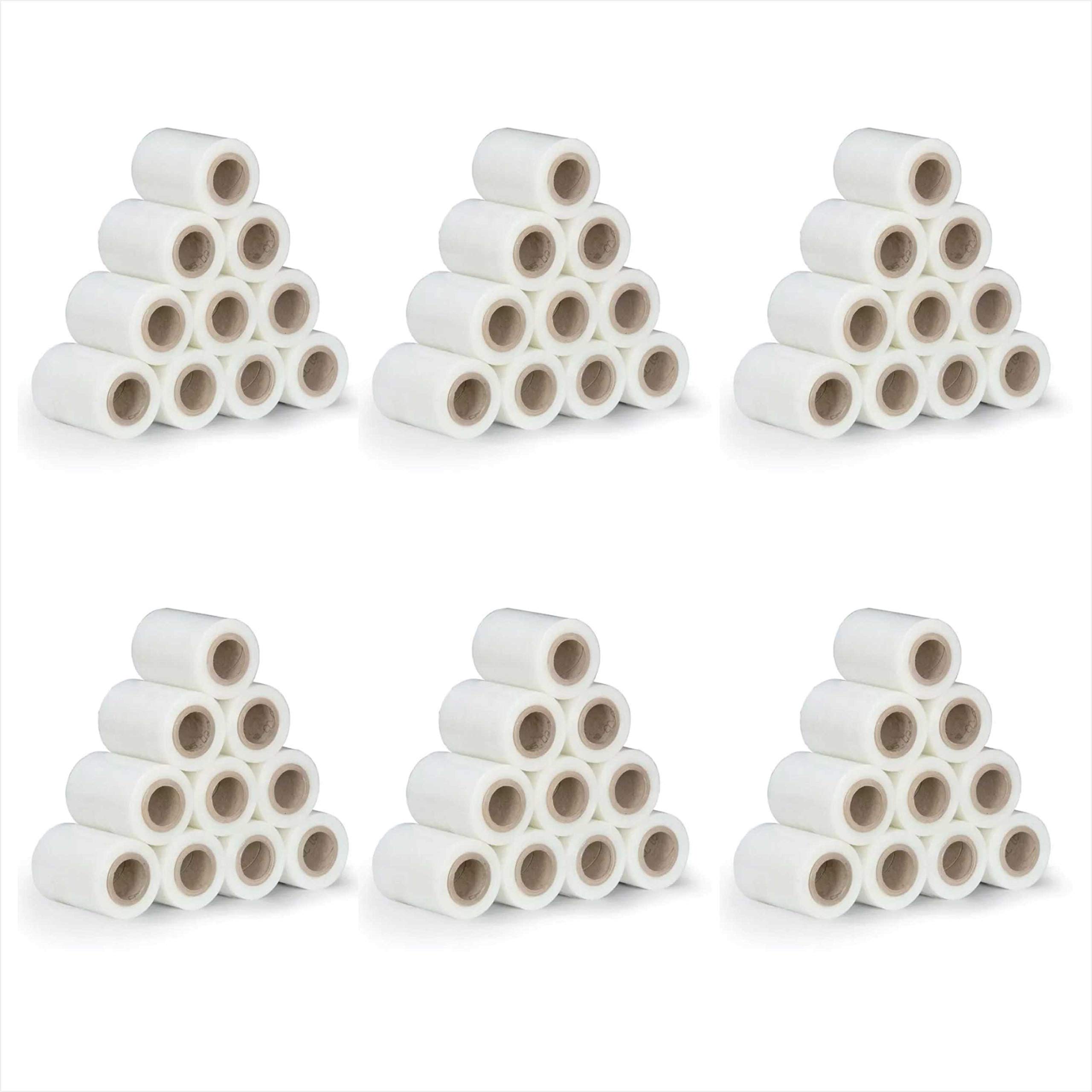 Mini Stretchfolie 10cm x 150m 23my transparent Palettenfolie 60x