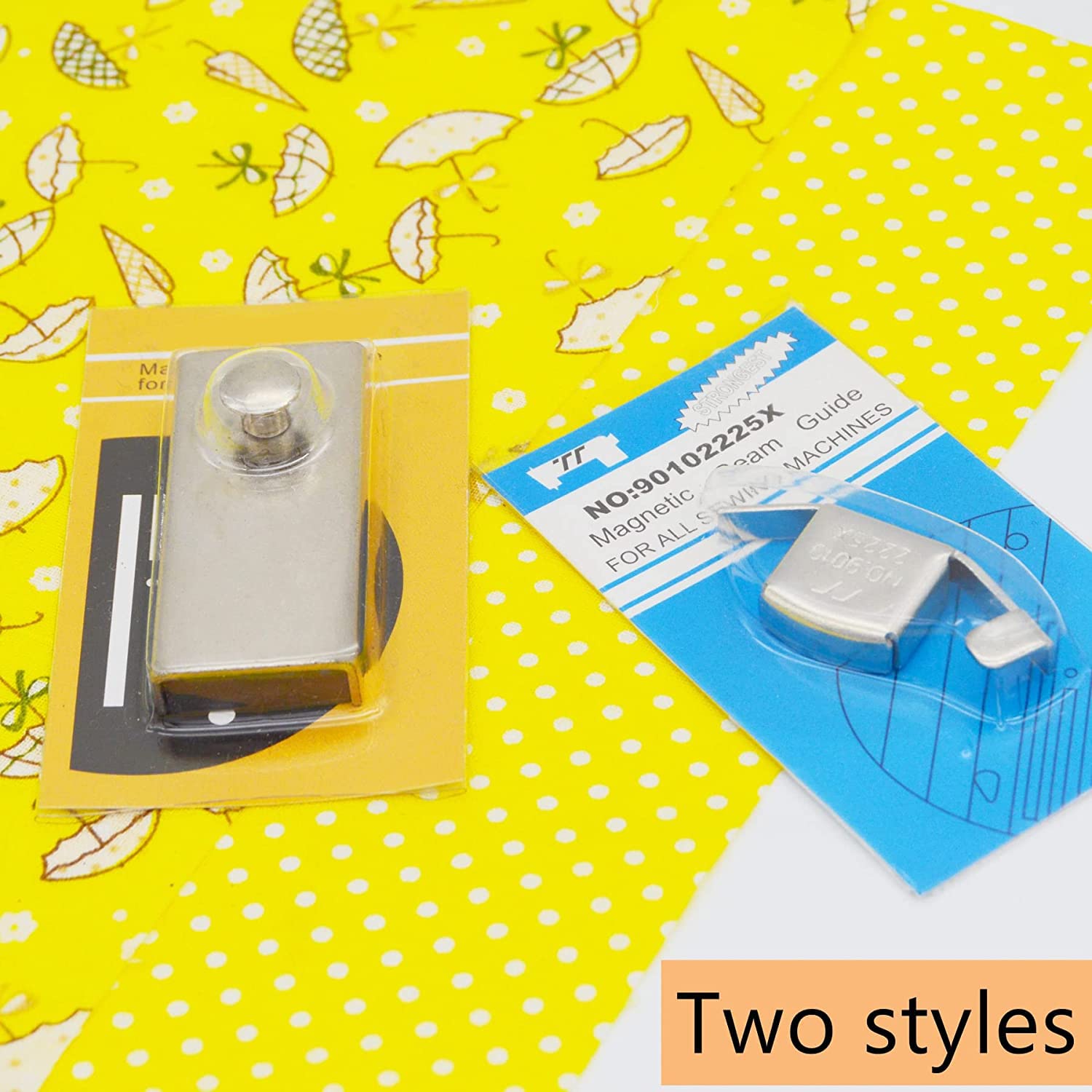 Sewing Tool Magnetic Seam Guide for Sewing Machine, 2 Pieces Sewing Machine Accessories of Guide Magnets — Amazon image 3
