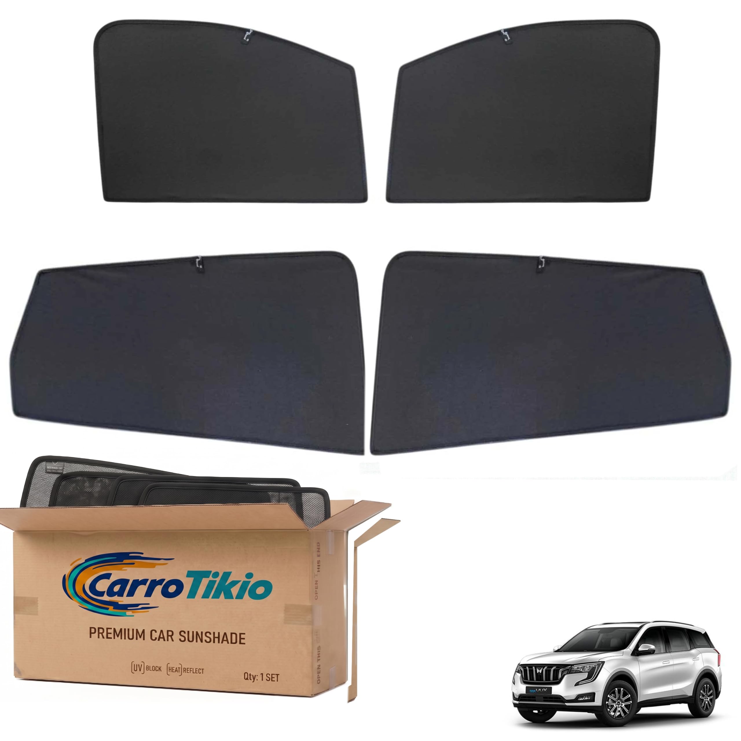CarroTikio Fix Curtain Sunshade for XUV700 Facelift : Amazon.in