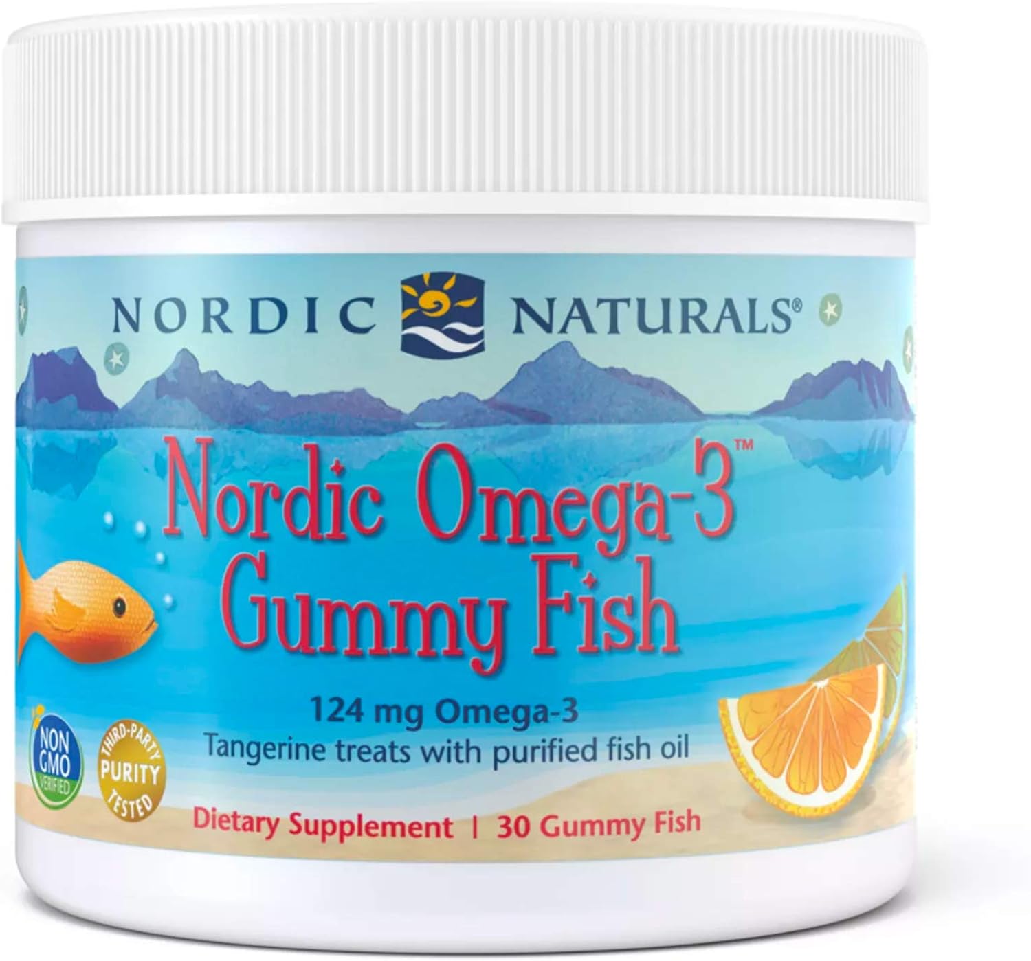 Amazon.com: Nordic Naturals Nordic Omega-3 Gummy Fish, Tangerine - 30 ...