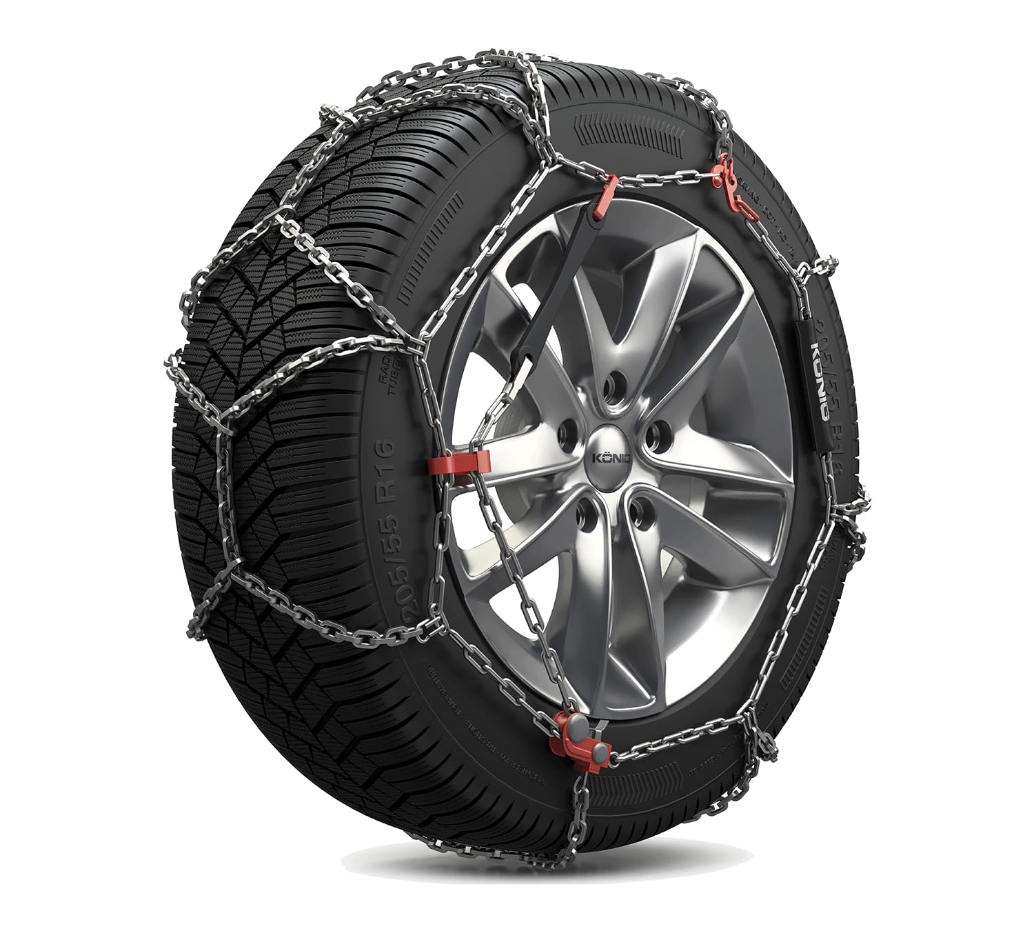KÖNIG CB-12 104 - Chaînes à Neige, Set de 2