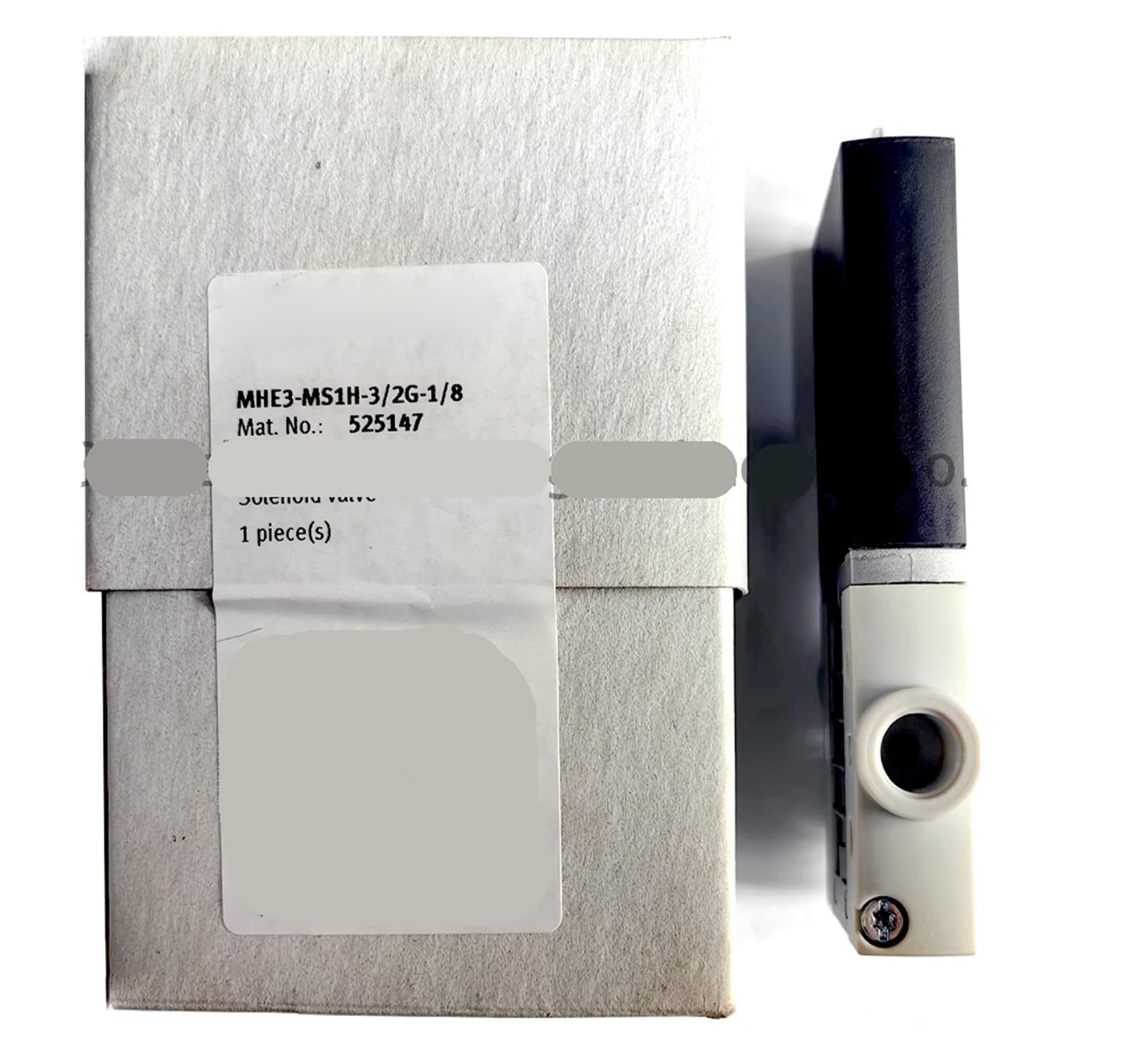 CLEUFWKO 1pcs 525147 MHE3-MS1H-3/2G-1/8 solenoid valve