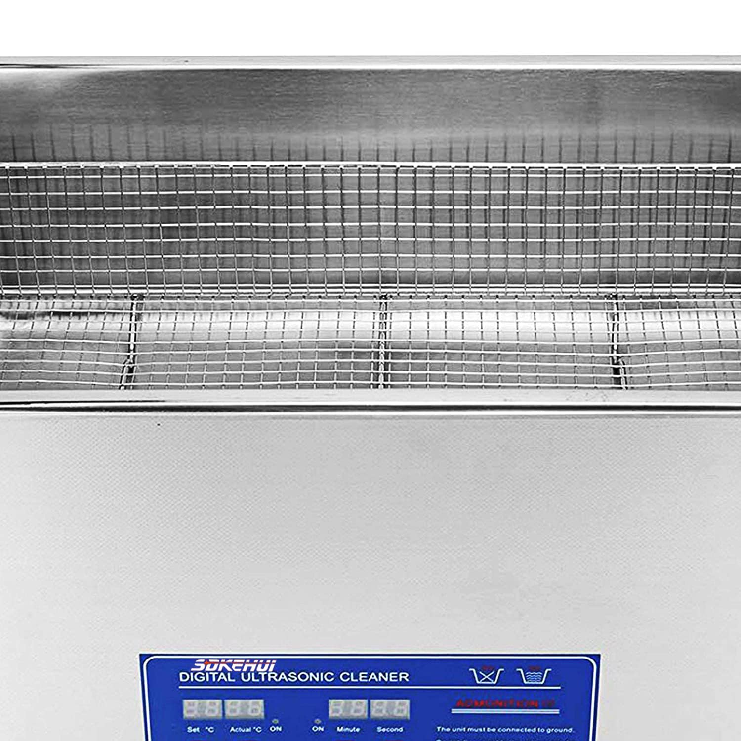 30L Ultraschallreinigungsgerät Ultraschallgerät Reinigungsgeräte Ultrasonic Cleaner Ultraschallreiniger Reinigung mit Heizung Digital Timer für Brillen Schmuck Zahnprothesen Münzen
