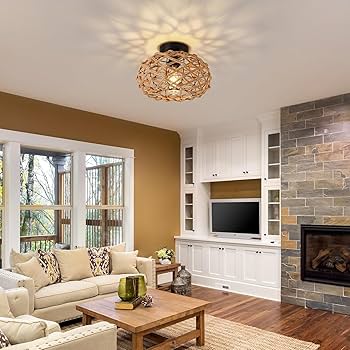 Amazon.co.jp : KY LEE ペンダントランプ ラタン 麻紐 ランプ ライト Amazon.co.jp : KY LEE ペンダントランプ ラタン 麻紐 ランプ ライト