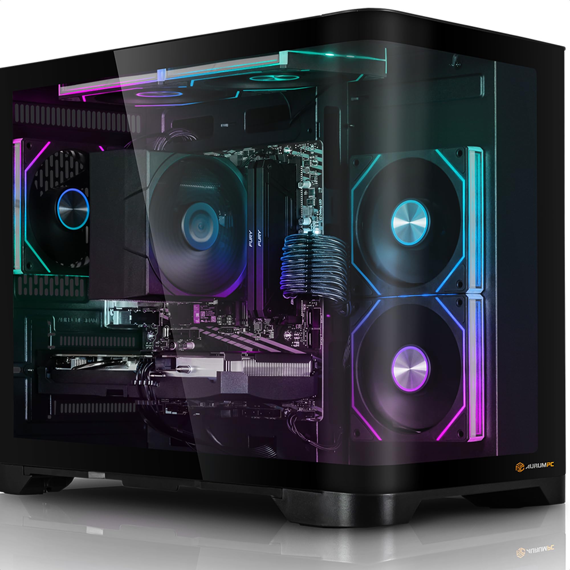 PC Gaming R5 9600X-Radeon RX9070 16GB-32GB DDR5-1TB SSD-Win11