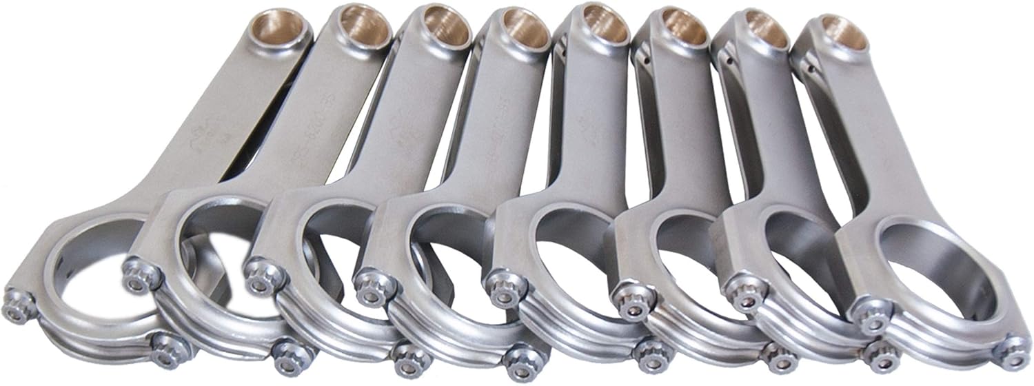 Eagle Specialty Products CRS6200B3D 6.20" Forged H-Beam Connecting Rod Set for Small Block Chevy