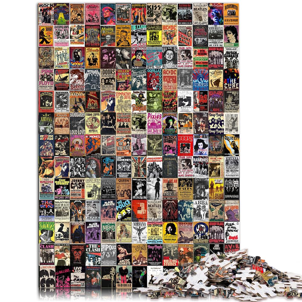 vintage 1000 Extra Large Piece Jigsaw Puzzle Wooden Jigsaw Peg 50x75cm jigsaw puzzles for adults