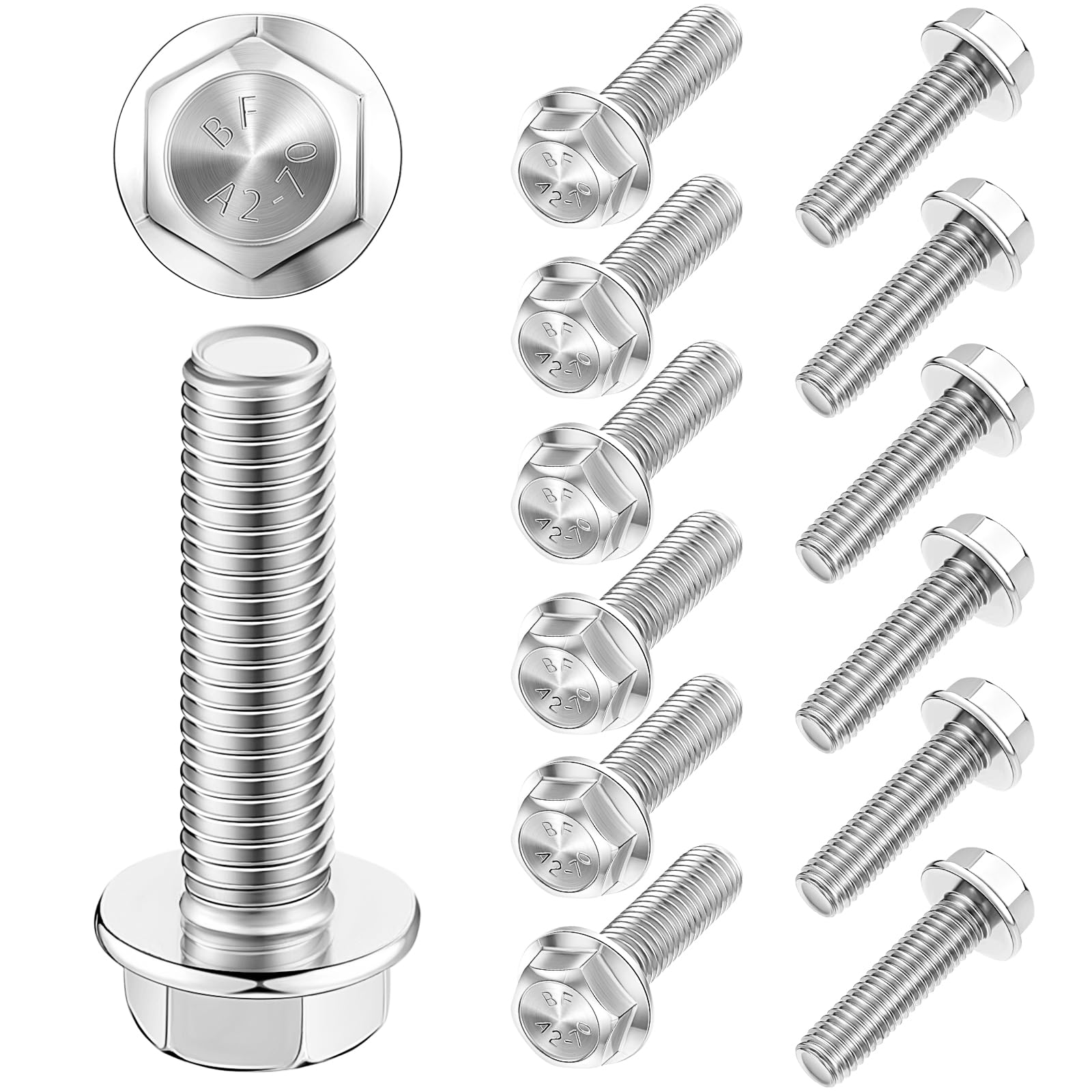 BBK Performance Exhaust Header Bolt Kit - M8 X 1.25 X 30mm, For Ford 4.6L & 5.4L Modular Engines