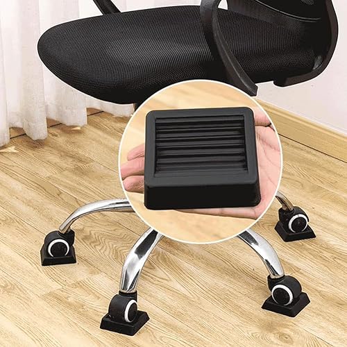 Miniatura 4 de 5 tapones de rueda para muebles, almohadillas antideslizantes para muebles, tapones de cama, tapones de muebles, ruedas de silicona, tapones de