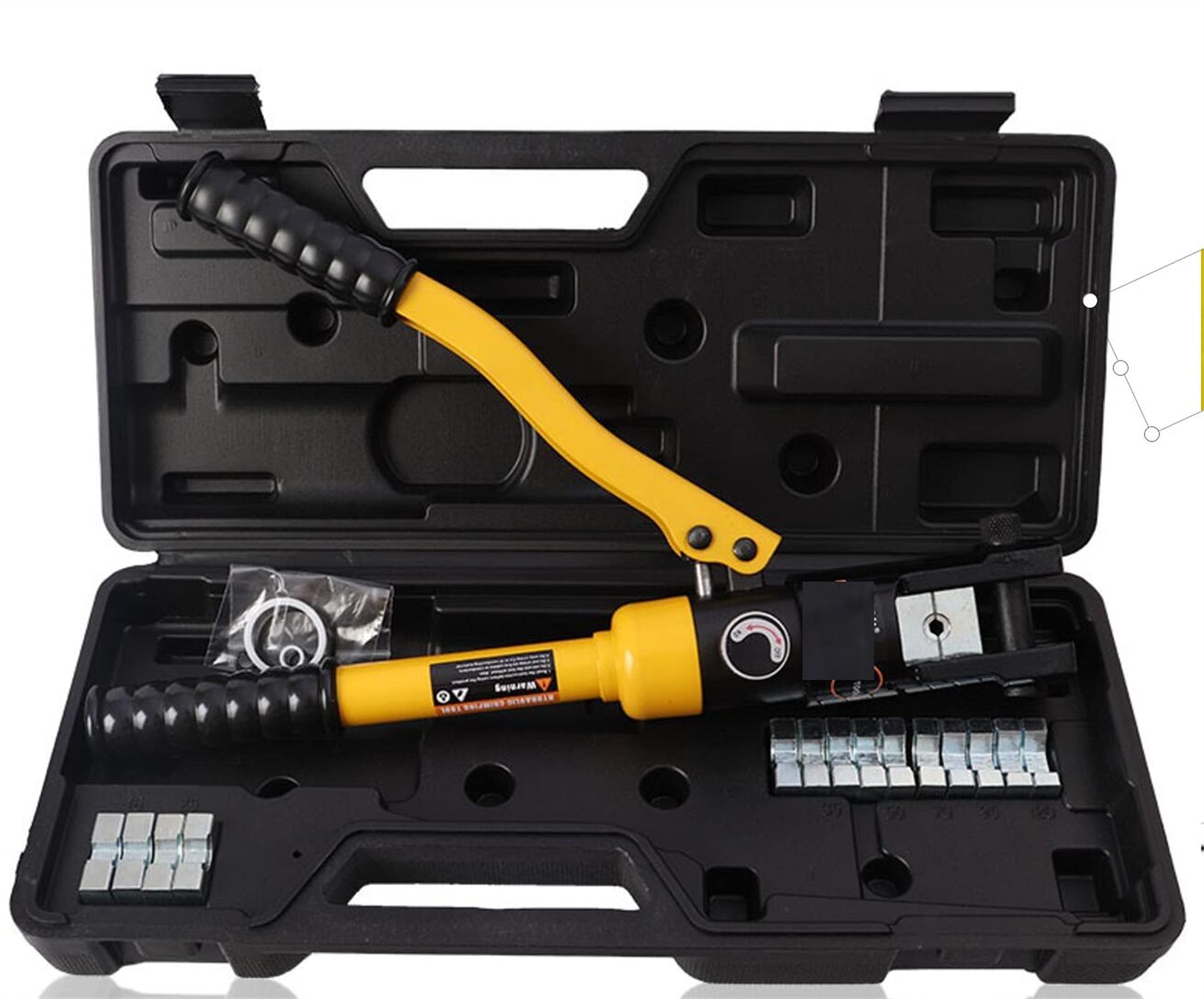 Dignife One Color Hydraulic Crimping Tool Hydraulic Crimping Tool With Range From 10-120Mm2 Plier For Cable Lug Cu/Al Connectors