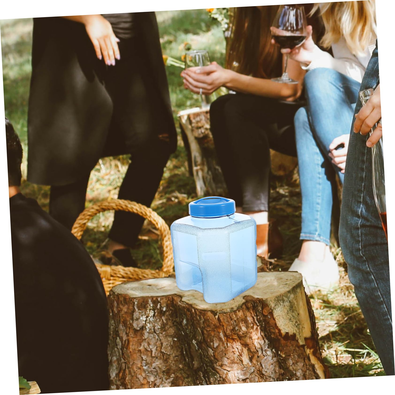 BESPORTBLE Wasserbehälter Camping-wasserkanister Fassungsvermögen Leicht Zu Transportieren Wiederverwendbar Für Outdoor-aktivitäten Und Aufbewahrungszwecke