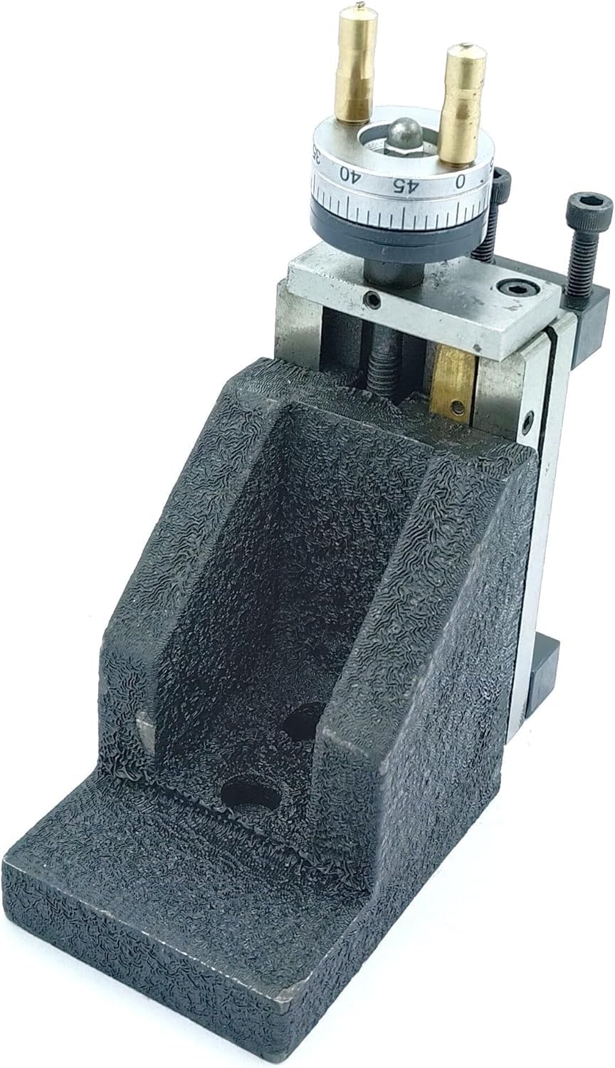 BUYOHLIC - Mini slitta verticale per tornio, utensile per la lavorazione dei metalli