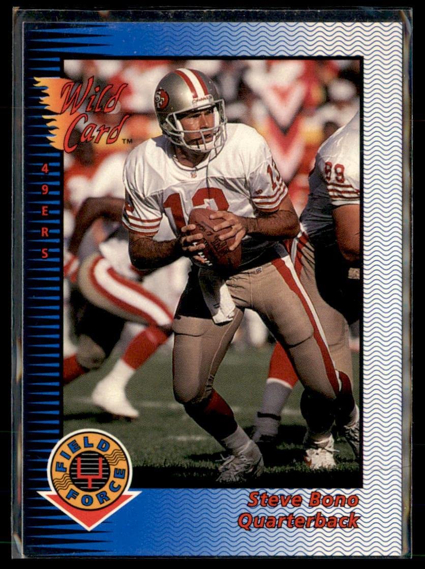 1993 Wild Card - Field Force #WFF-33 - Steve Bono