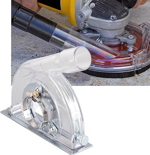 Miniatura 4 de Cubierta de polvo de molienda de superficie, cubierta de polvo de corte para amoladoras angulares de 4.528 in / 4.921 in