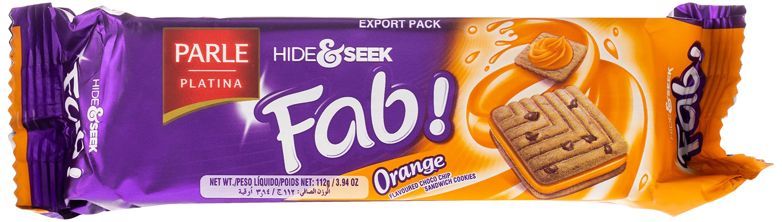 Parle Hide And Seek Fab Orange 112g