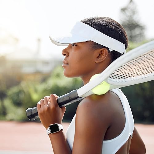 Miniatura 5 de Getino Compatible con Apple Watch Band de 1.575 in 1.496 in 1.614 in 1.732 in 1.772 in 1.811 in 1.929 in 1.654 in para mujeres y hombres, iWatch SE