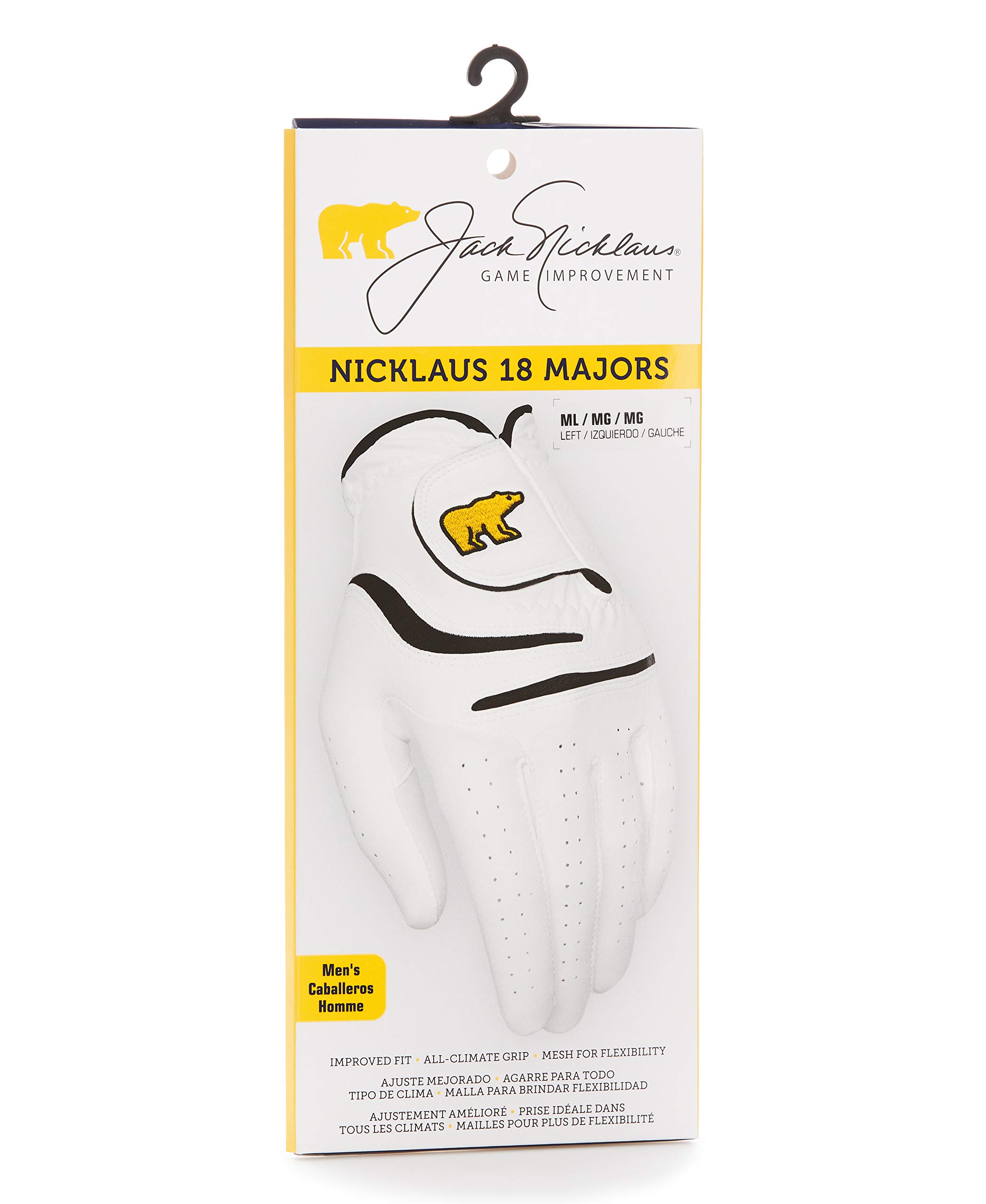 Jack NicklausMen's 18 Majors Synthetic Golf Glove