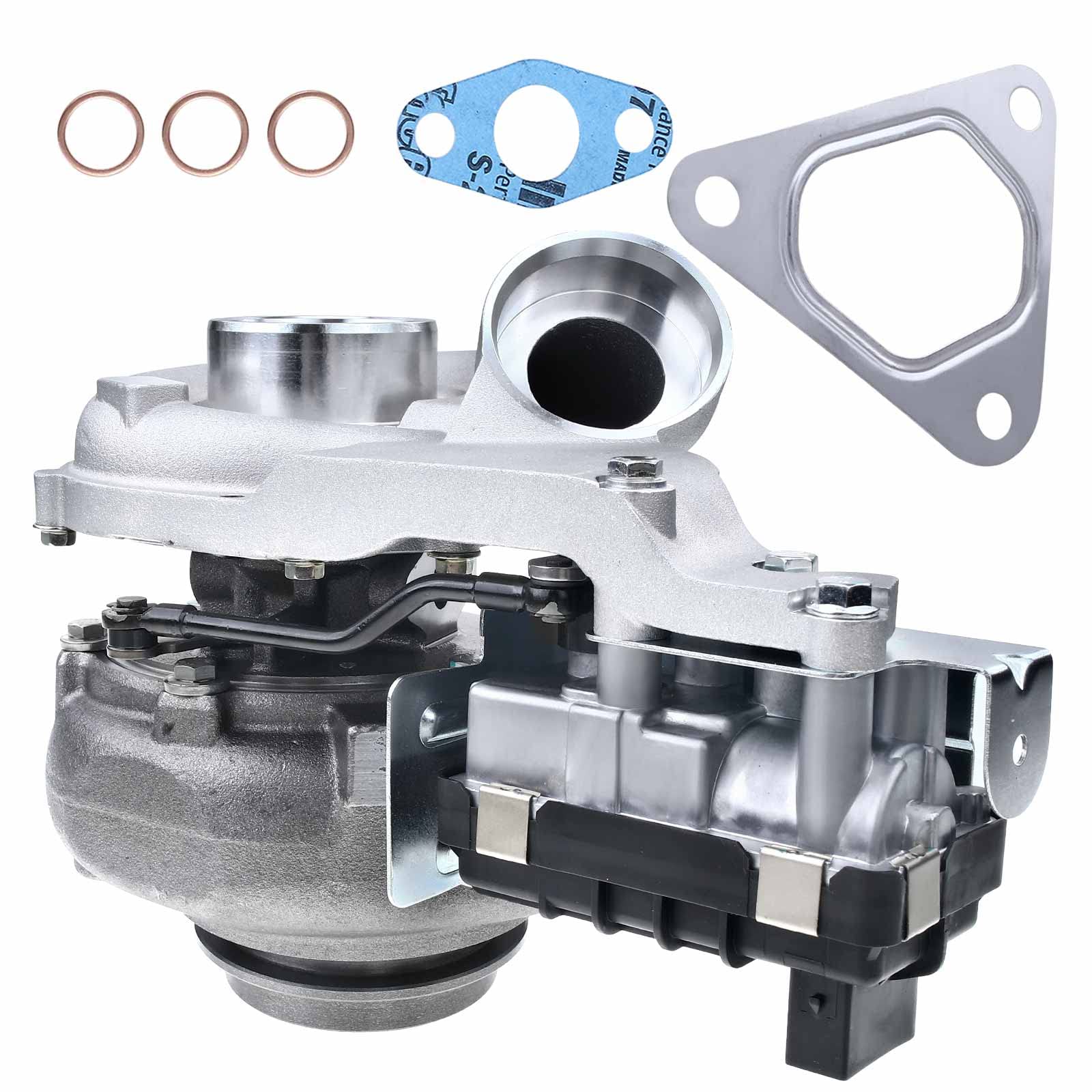 Sponsored Ad - A-Premium Complete Turbo Turbocharger Kit, with Gasket, Compatible with Dodge Sprinter 2500/Sprinter 3500 2003 2004 2005 2006, 2.7L, Replace# 6470900280, A6470900280