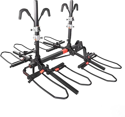 HYPERAX Volt RV 4X - Portabicicletas montado en enganche para caravana, caravana, remolque, autocaravana, sapo con enganche de clase 3 o superior de