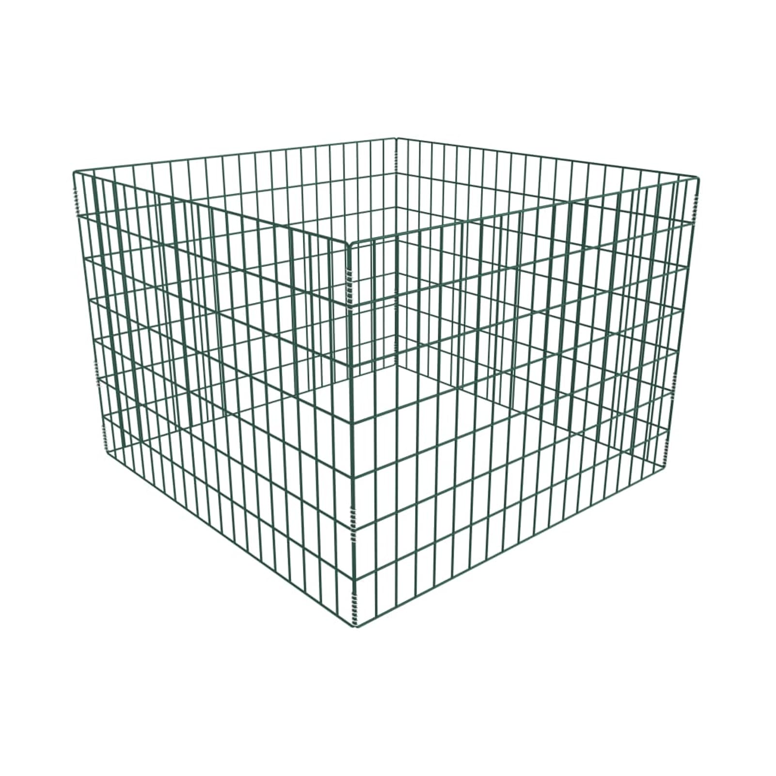 Gecheer Composteur de Jardin Pratique et Résistant - Collecte Facile des Déchets Organiques - Taille 100x100x70 cm