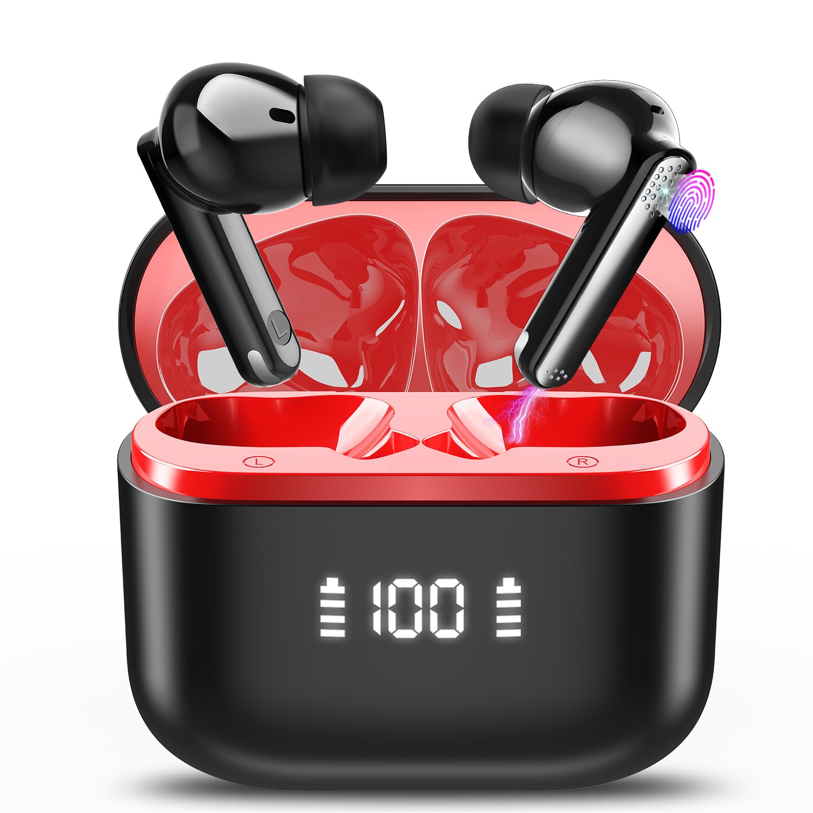 Écouteurs Traducteurs Instantanés AI 48H - 164 Langues Bluetooth 5.3, Vert Clair, IPX7