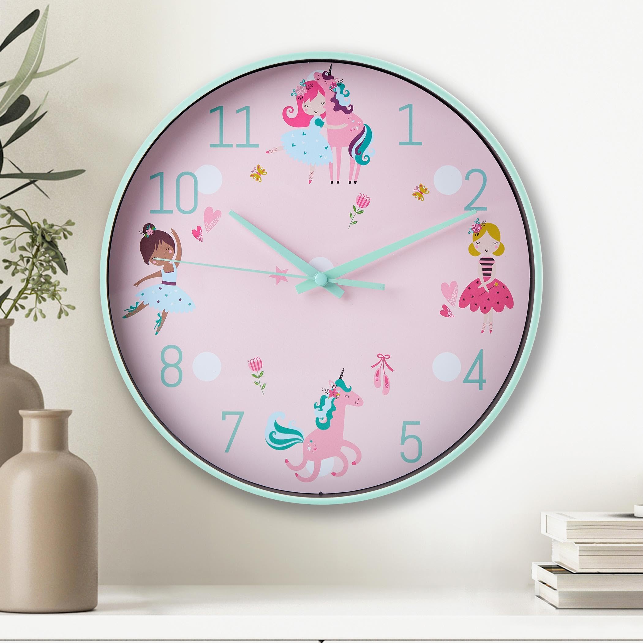 Home Centre Casablanca Slate Wall Clock - 25cm