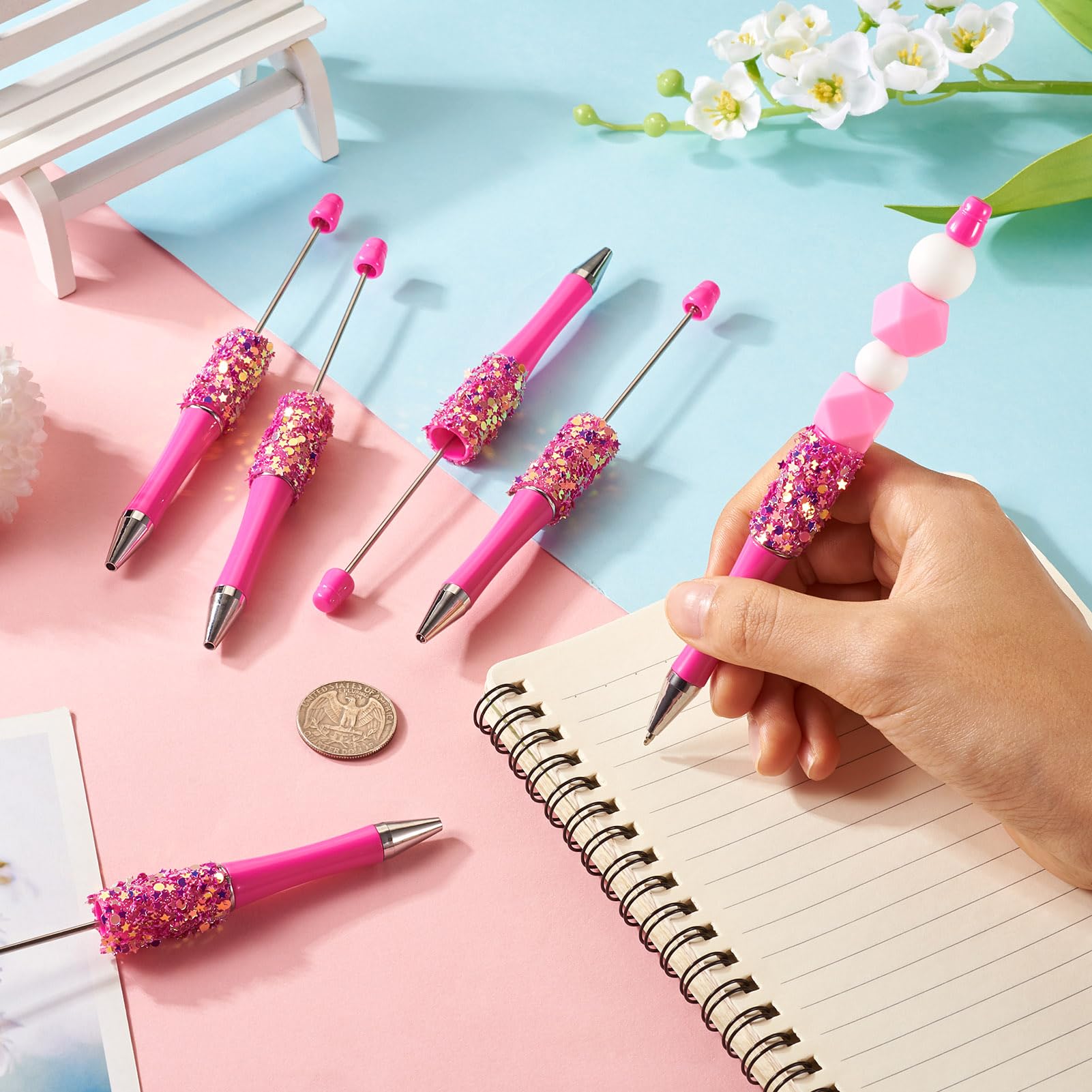 1200 Paillettes Ovali A Forma Di Uovo PH PandaHall - 8 Colori Per Artigianato E Decorazioni - Foto 3