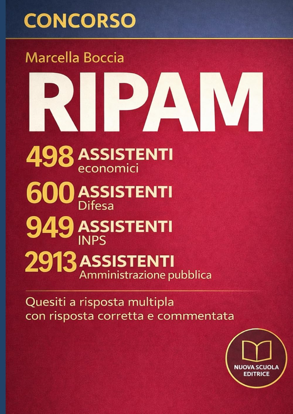 RIPAM - MANUALE CONCORSO: Quesiti a scelta multipla con risposta corretta e commentata