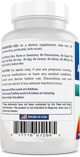 Miniatura 6 de Best Naturals Fórmula anti canas, 60 unidades (paquete de 2)