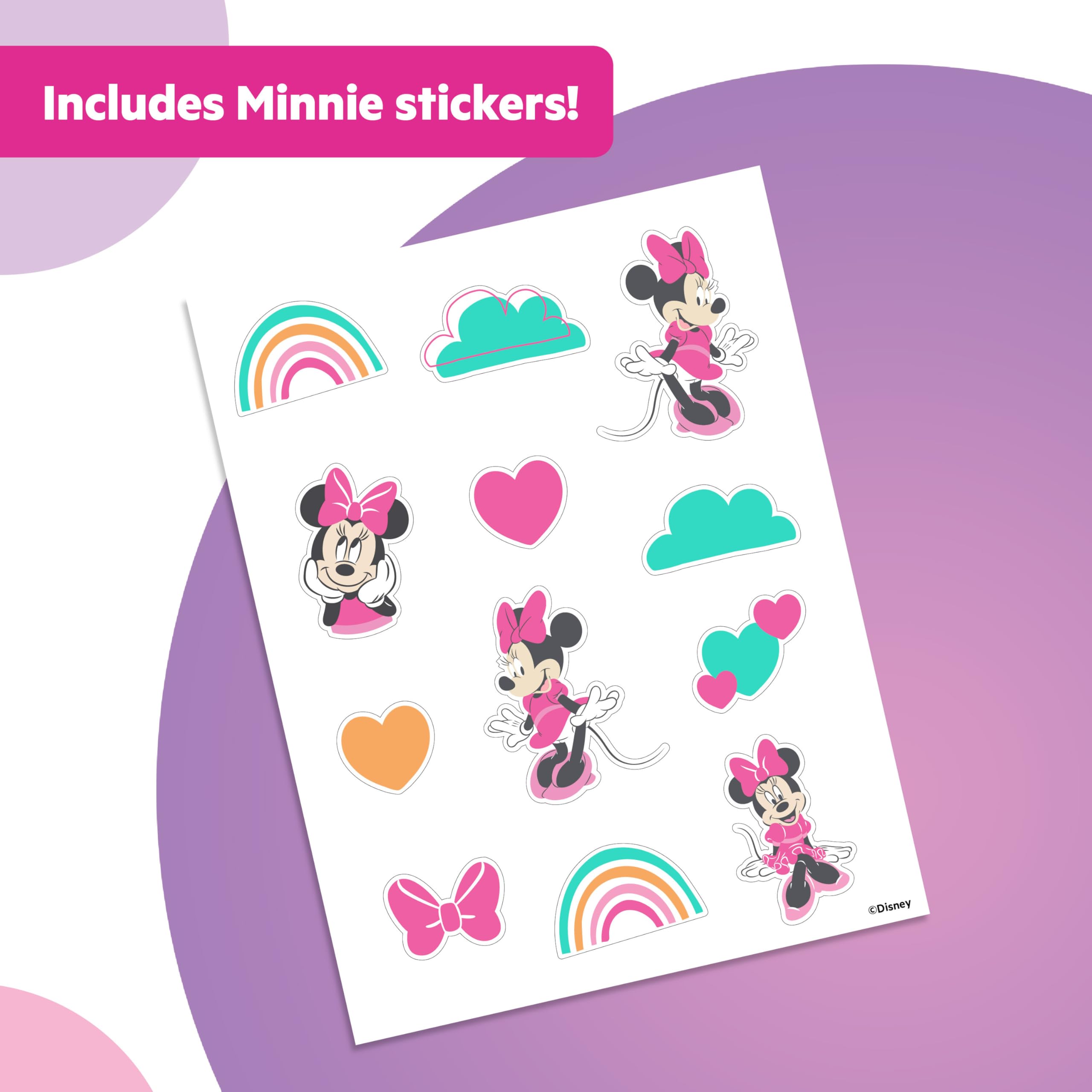 Bright Starts, Disney Baby Orinal 2 en 1 Minnie Mouse, con Sonidos de Descarga y Aplausos, desde 18 Meses, hasta 23 kg, Rosa