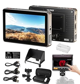 Amazon.com: VILTROX DC-X3 2000Nit Camera Field Monitor - 6