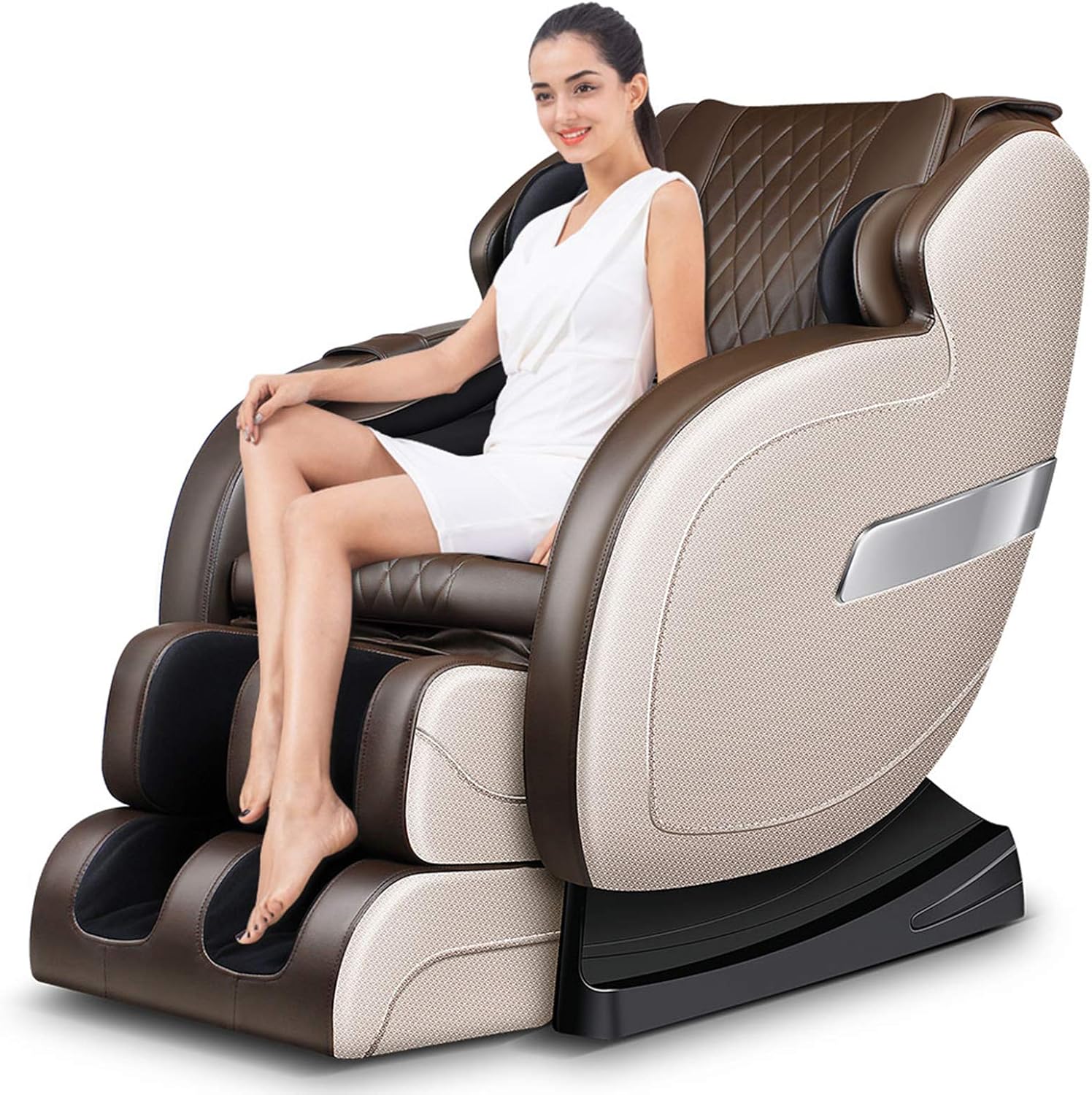 YUNLILI 4D Zero Gravity Full Body Massage Chair Recliner