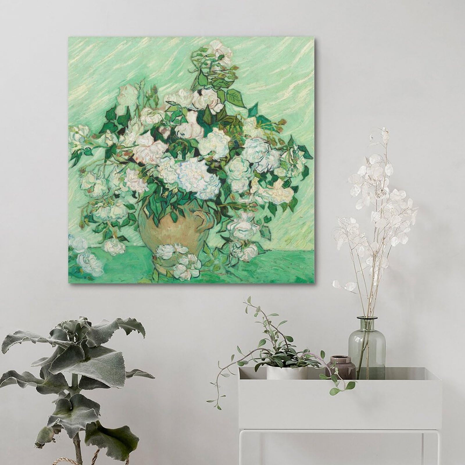 バラの花瓶 ヴィンセント・ヴァン・ゴッホ 額縁 インテリア 【公式通販】