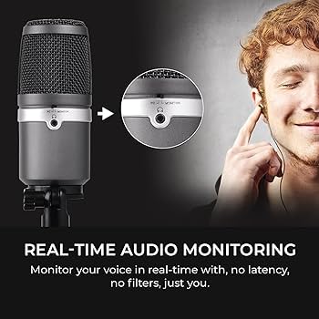 Amazon.co.jp: AVerMedia USBマイク カーディオイドパターンで