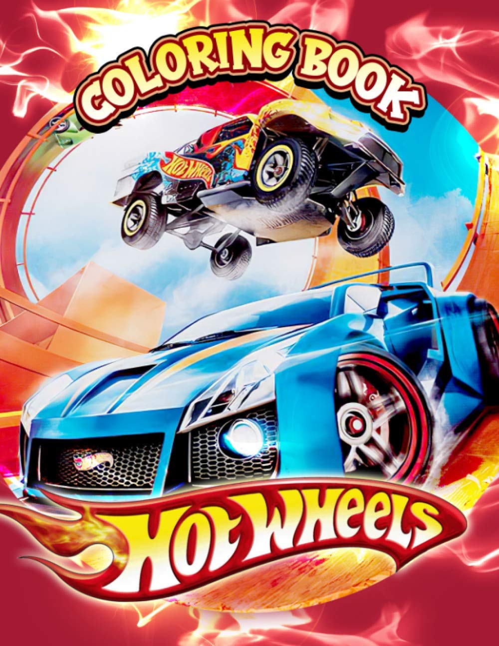Buy Hot Wheels Coloring Book An Epic For Kids To Relax And Boost