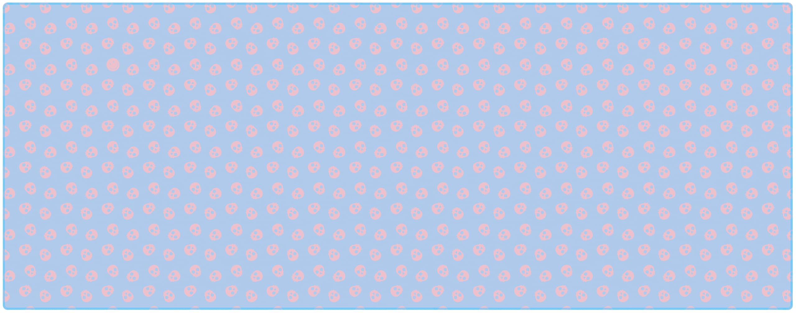 Venom FiftySixty XL Gaming Surface Mouse Pad, 90 x 35 cm, Pink Skull