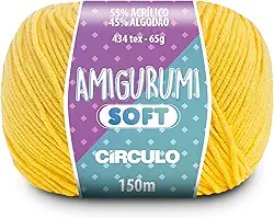 Fio Amigurumi Soft Círculo (Solar 1317)