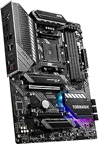 MSI Placa-mãe para jogos MAG B550 TOMAHAWK (processadores AMD AM4, DDR4, PCIe 4.0, SATA 6Gb/s, M.2, USB 3.2 Gen 2, HDMI/DP, ATX, AMD Ryzen série 5000)