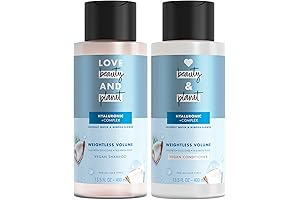Love Beauty and Planet Volume and Bounty Shampoo and Conditioner
