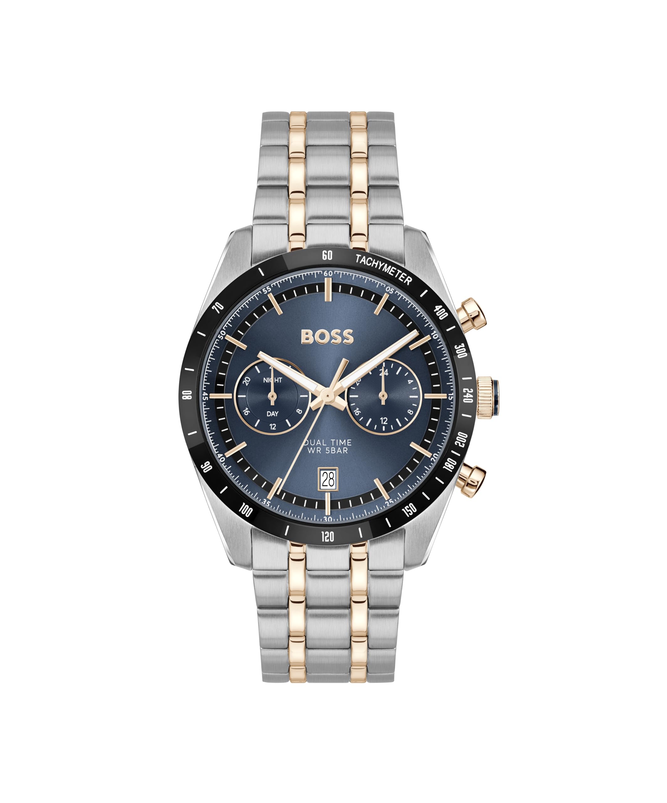 BOSS 1514288 TOURMASTER Dual-Time (41mm) Blue Dial / Two- Watch