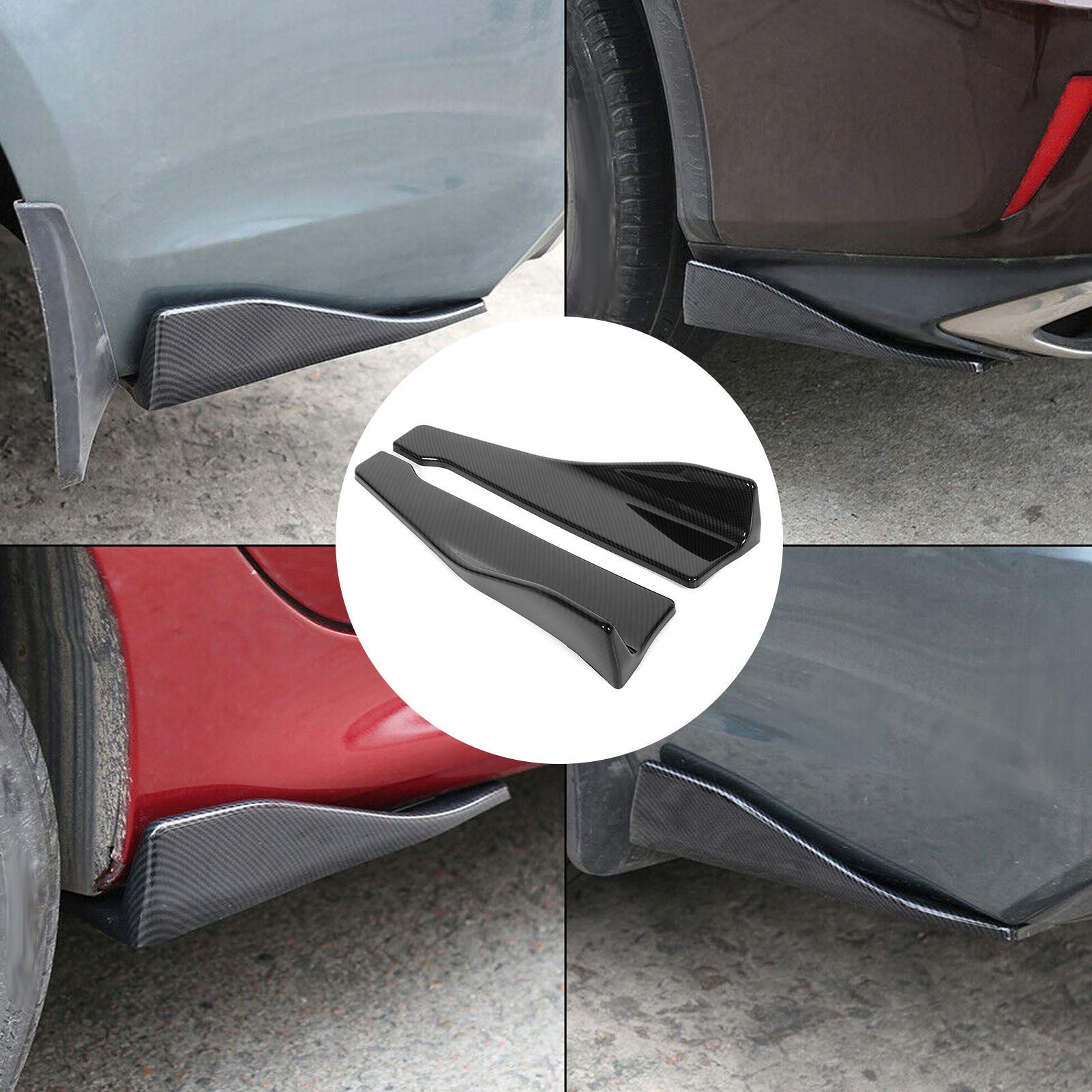 Universal Front Lip Side Skirts Universal Car Side Skirt Rocker ...