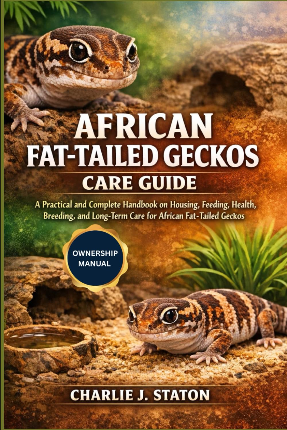 AFRICAN FAT-TAILED GECKOS CARE GUIDE: A Practical and Complete Handbook on Housing, Feeding, Health, Breeding, and Long-Term Care for African Fat-Tailed Geckos