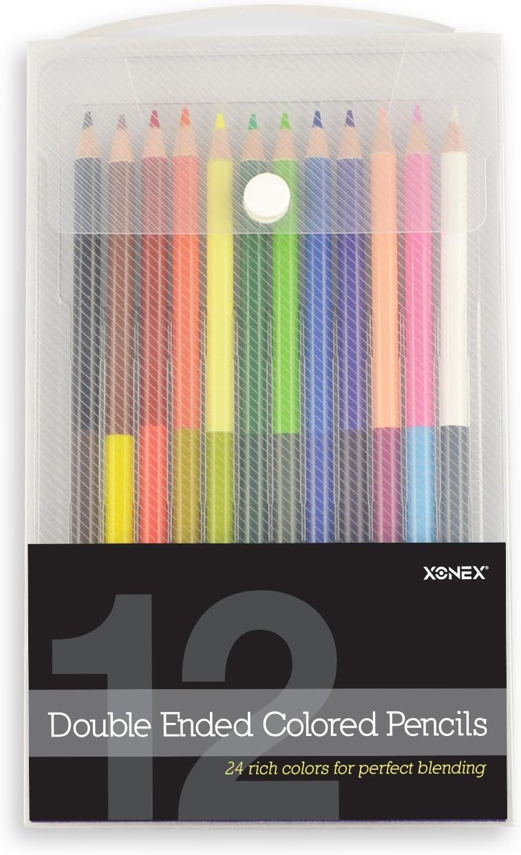 Xonex Double Ended Colored Pencils